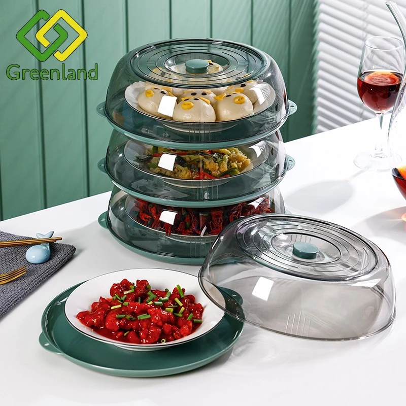 Greenland Rak Makanan 4 Susun Anti Serangga & Tahan Debu - Tudung Saji Hemat Ruang Dapur HYT831