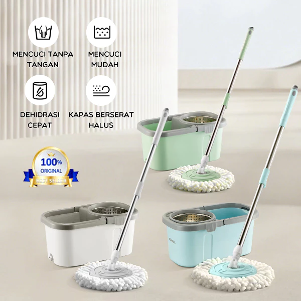 Spin Mop / Alat pel Lantai - Bonbox BCT3612B